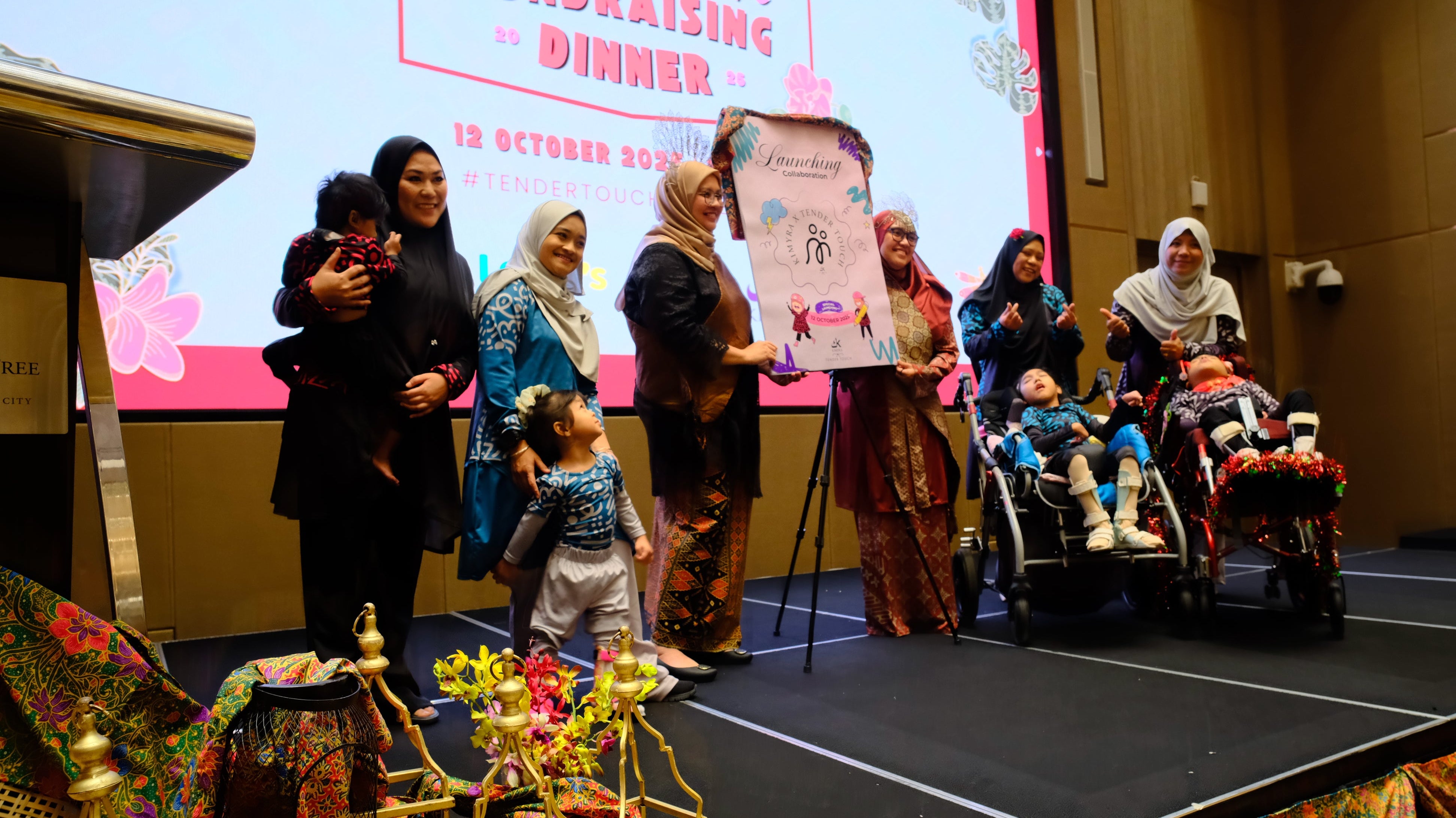 KIMYRA X Tender Touch : We created shirts for Special Needs Child