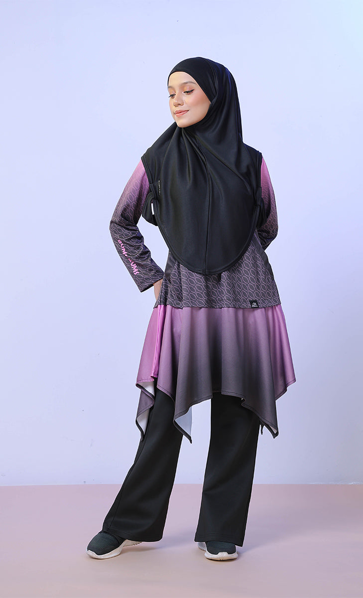 This modest activewear provide comfortness and covers your body, so that you will feel more secure