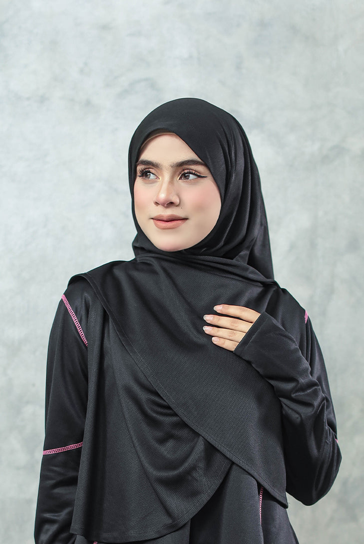 Sport hijab for muslimah, suitable for sports and even for swimming