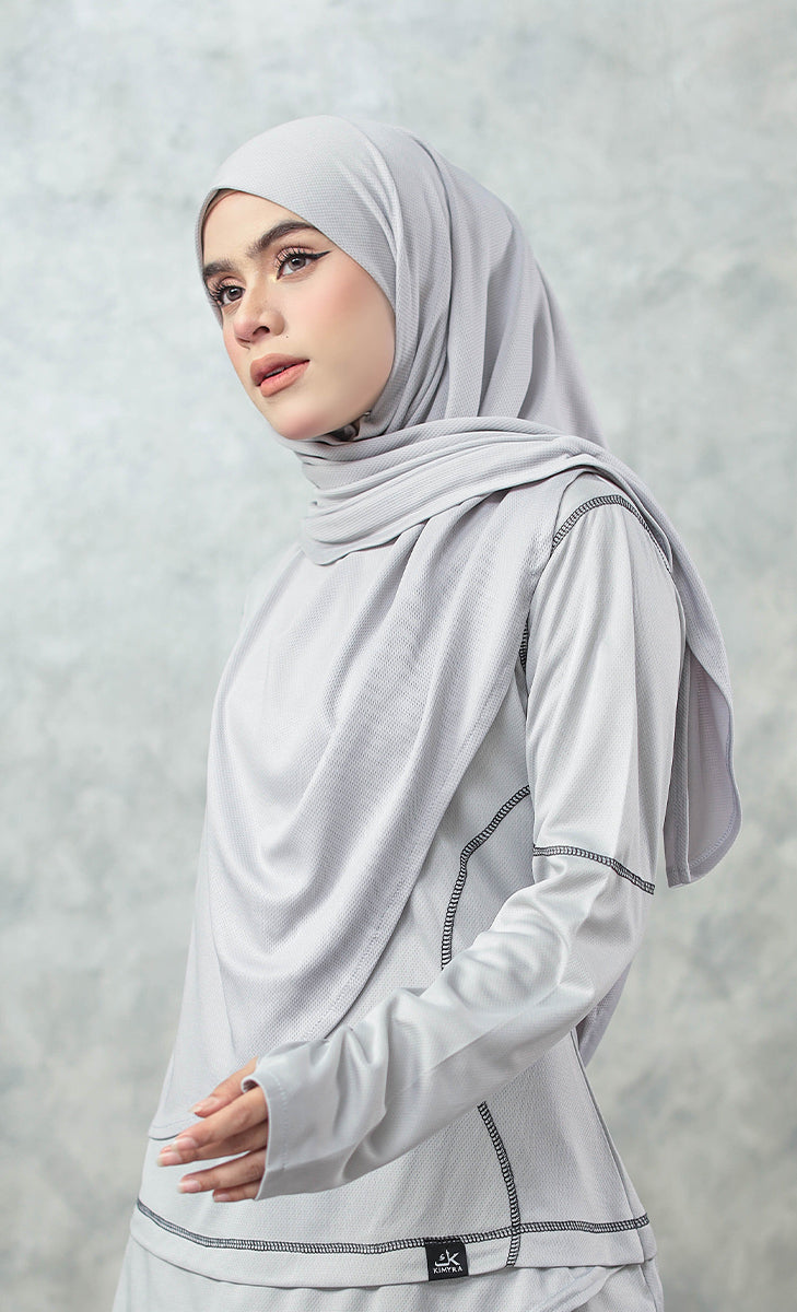 Sport hijab for muslimah, suitable for sports and even for swimming