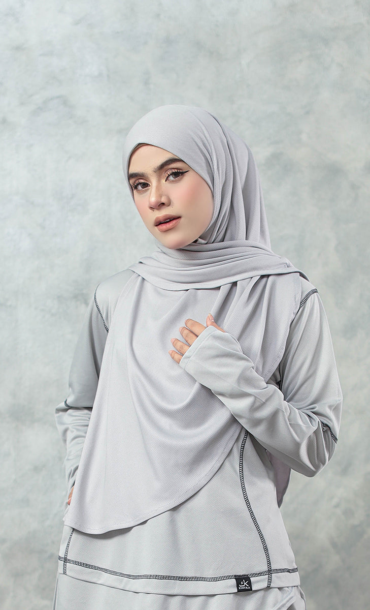 Sport hijab for muslimah, suitable for sports and even for swimming