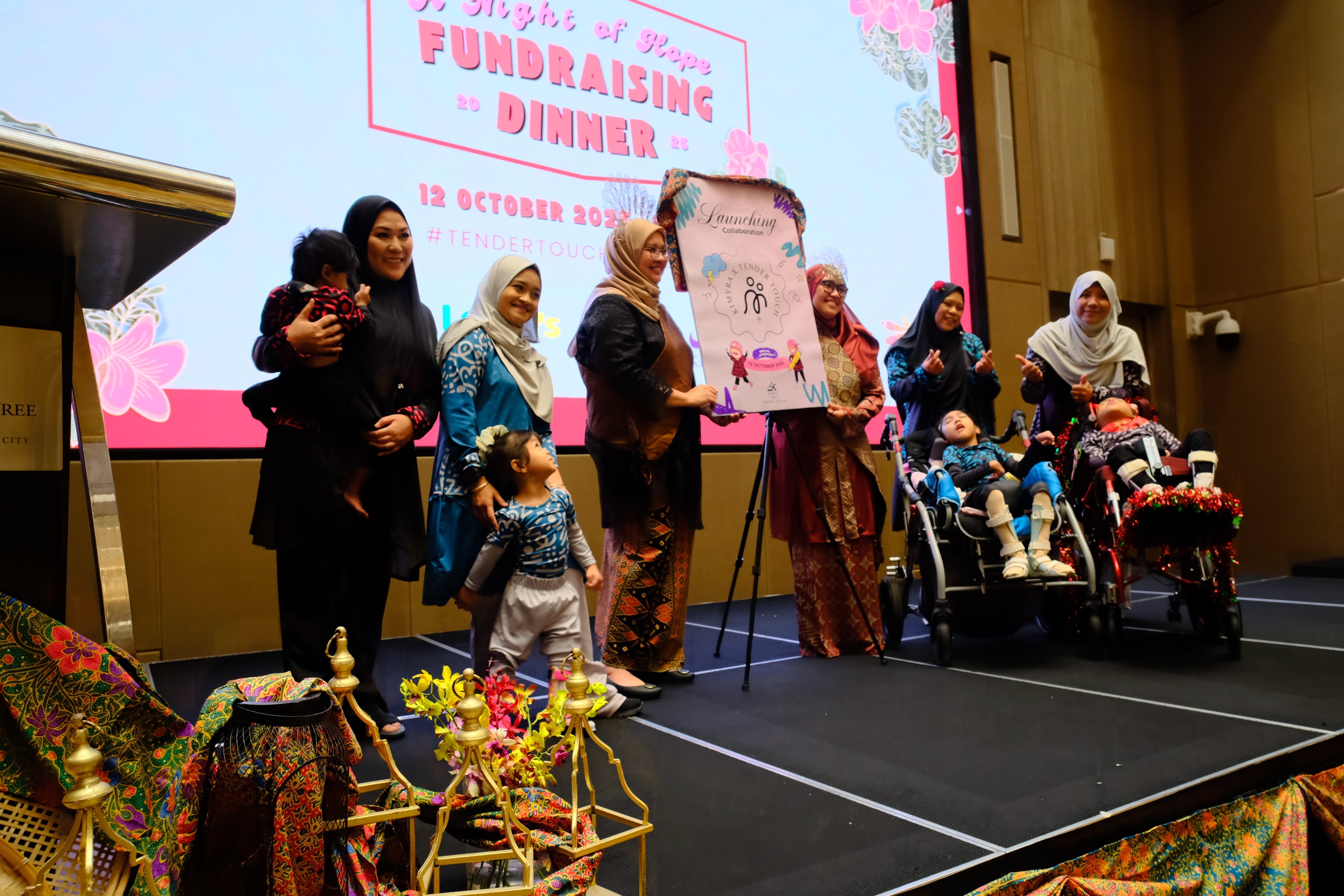 KIMYRA X Tender Touch : We created shirts for Special Needs Child