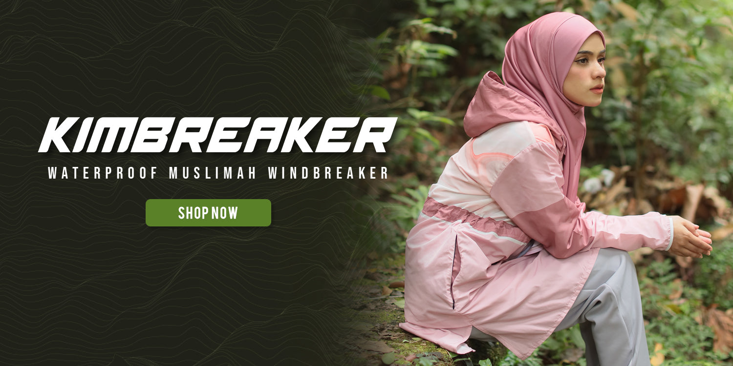 KIMYRA KIMBREAKER - Modest & Muslimah Windbreaker