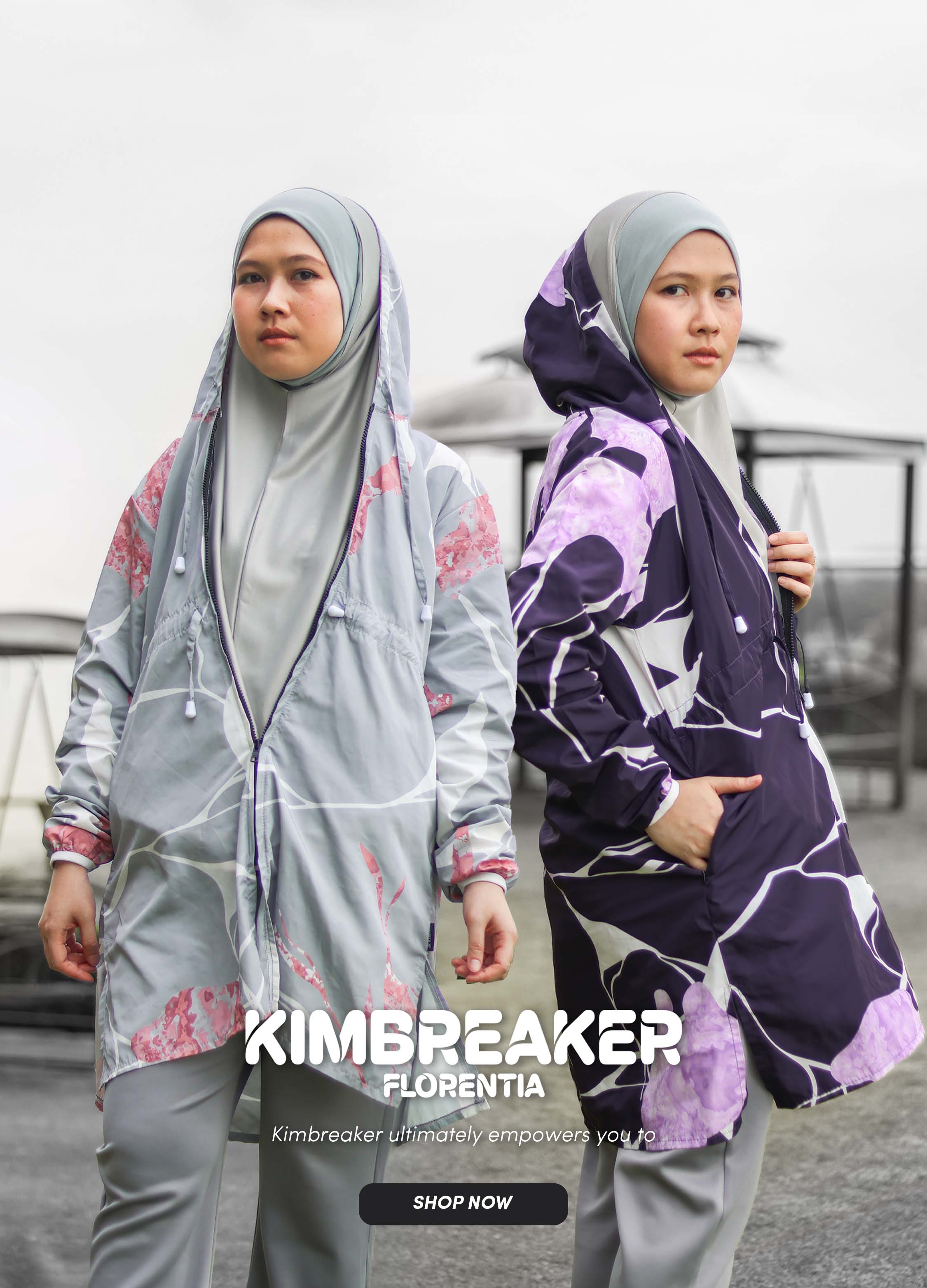 Kimyra Kimbreaker Florentia - Modest & Muslimah Windbreaker