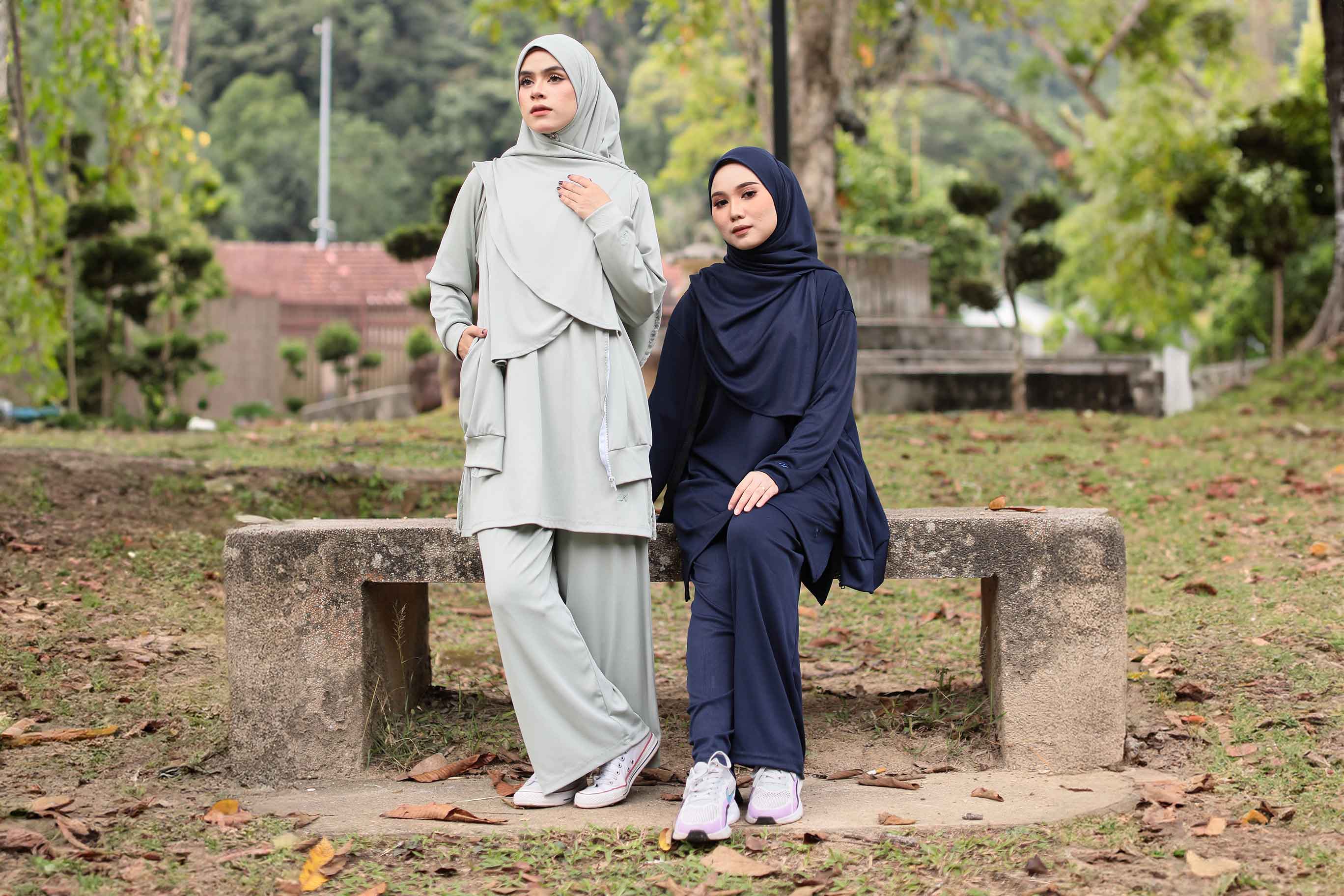 Muslimah activewear baju sukan