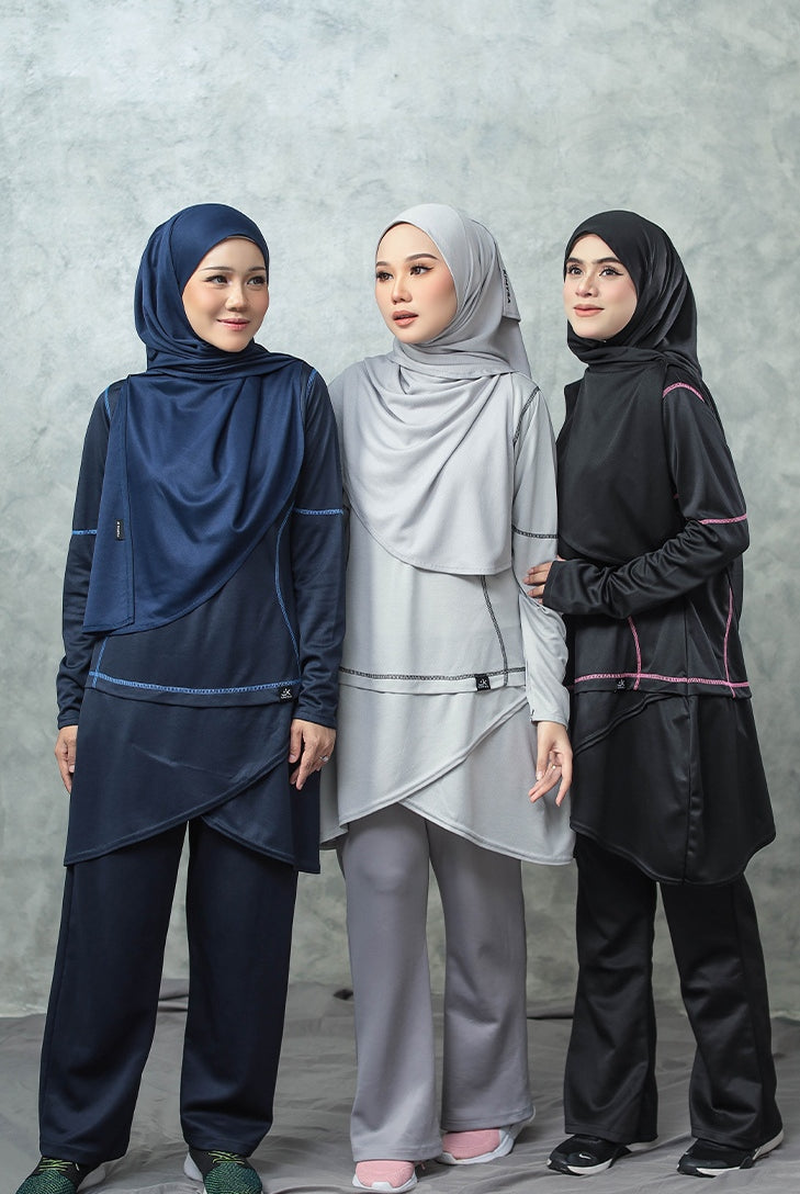 Modest activewear for Muslimah by Kimyra