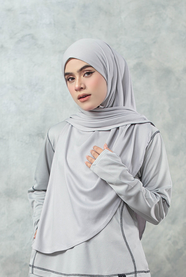 Sport hijab for muslimah, suitable for sports and even for swimming