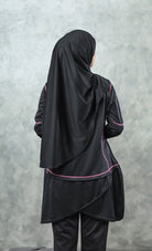 Kimyra sports and swimming hijab black